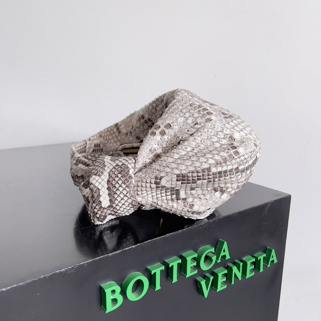 BOTTEGA VENETA MINI JODIE 23 IN SNAKE PATTERN CALFSKIN